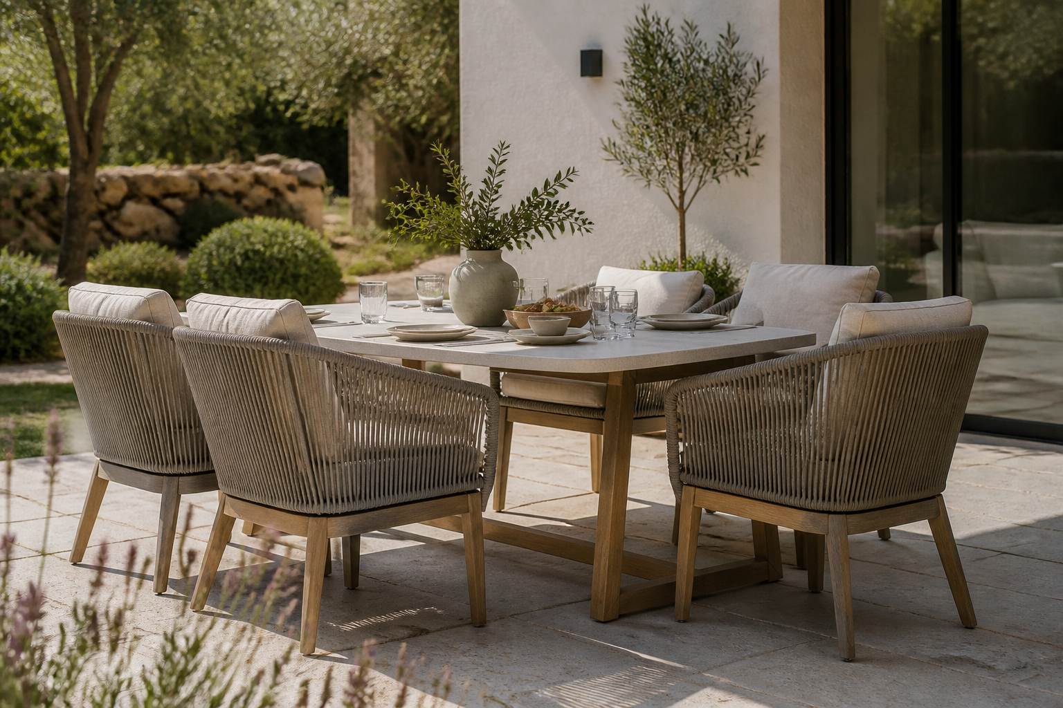 De beste tuinset met kussens voor comfortabel buiten eten