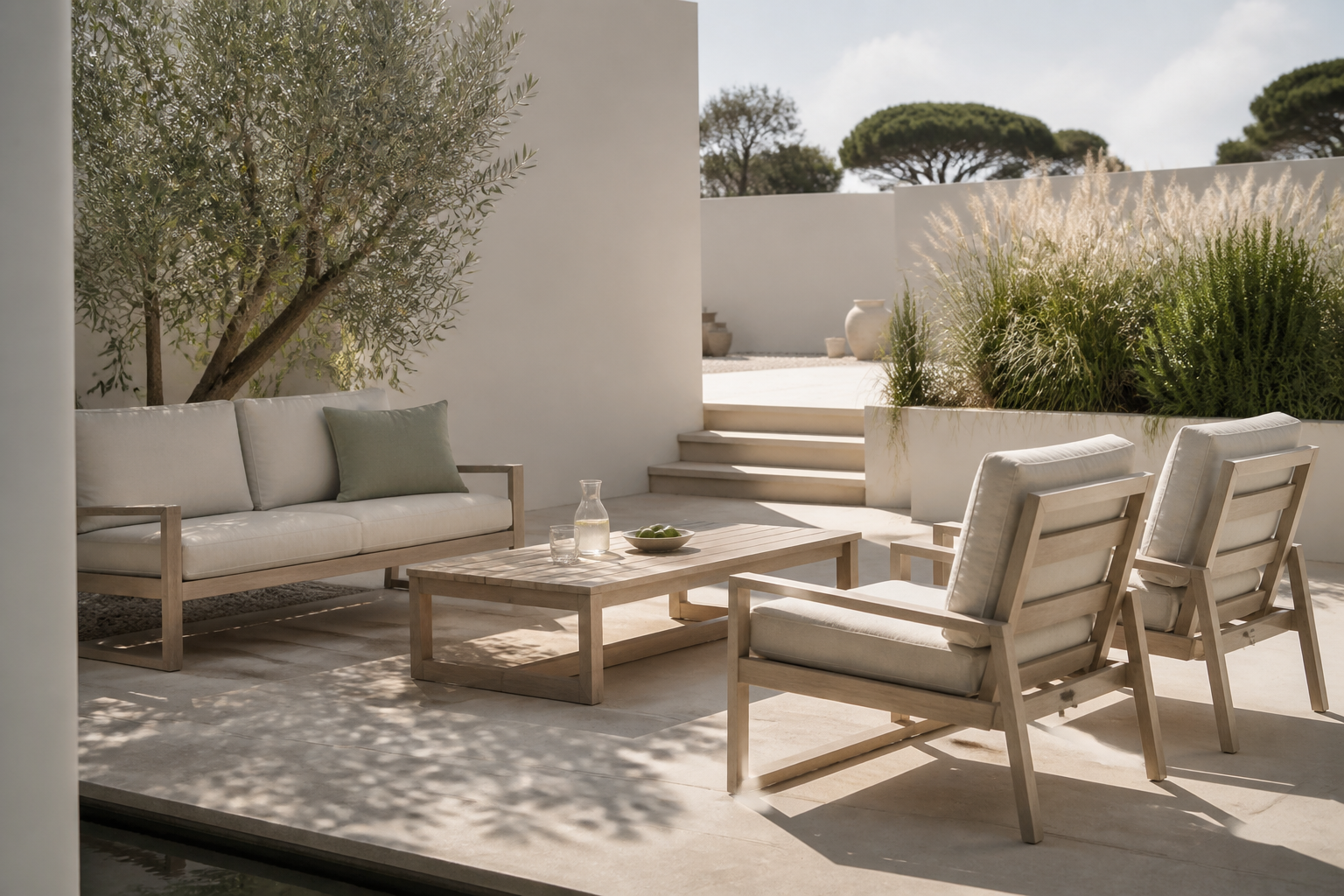 Tuinset met bank vs fauteuils: welke zitopstelling koop je?